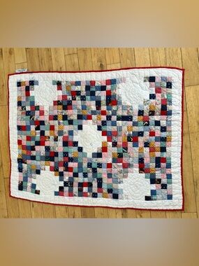 Cotton vintage first impressions blanket